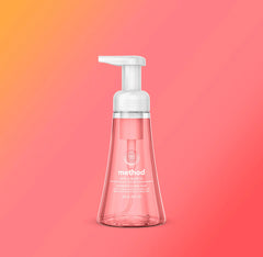 pink grapefruit foaming hand wash starter set, 38 oz
