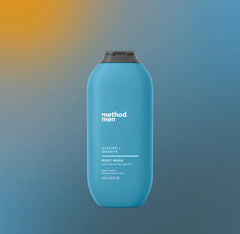 body wash - glacier + granite, 18 fl oz