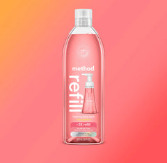 pink grapefruit foaming hand wash refill 5-count bundle, 140 fl oz