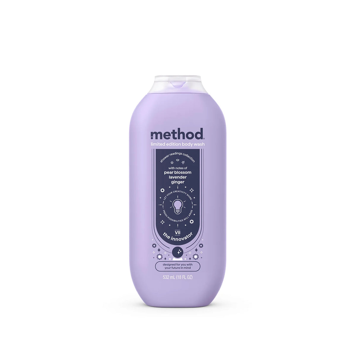 Shower Readings Body Wash, The Innovator, 18oz