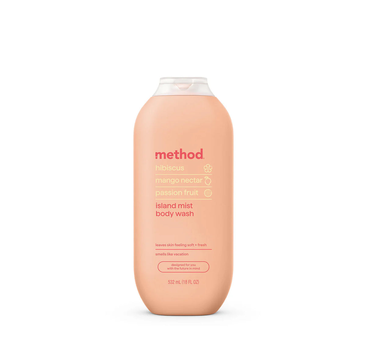 body wash - island mist, 18 fl oz
