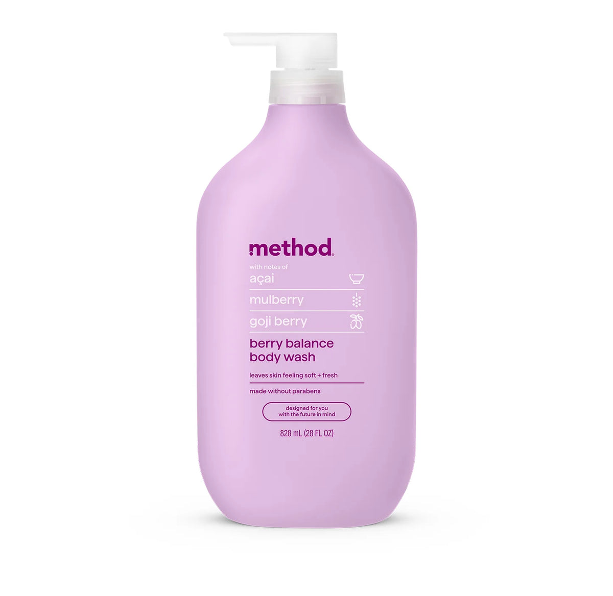 body wash - berry balance, 28 fl oz