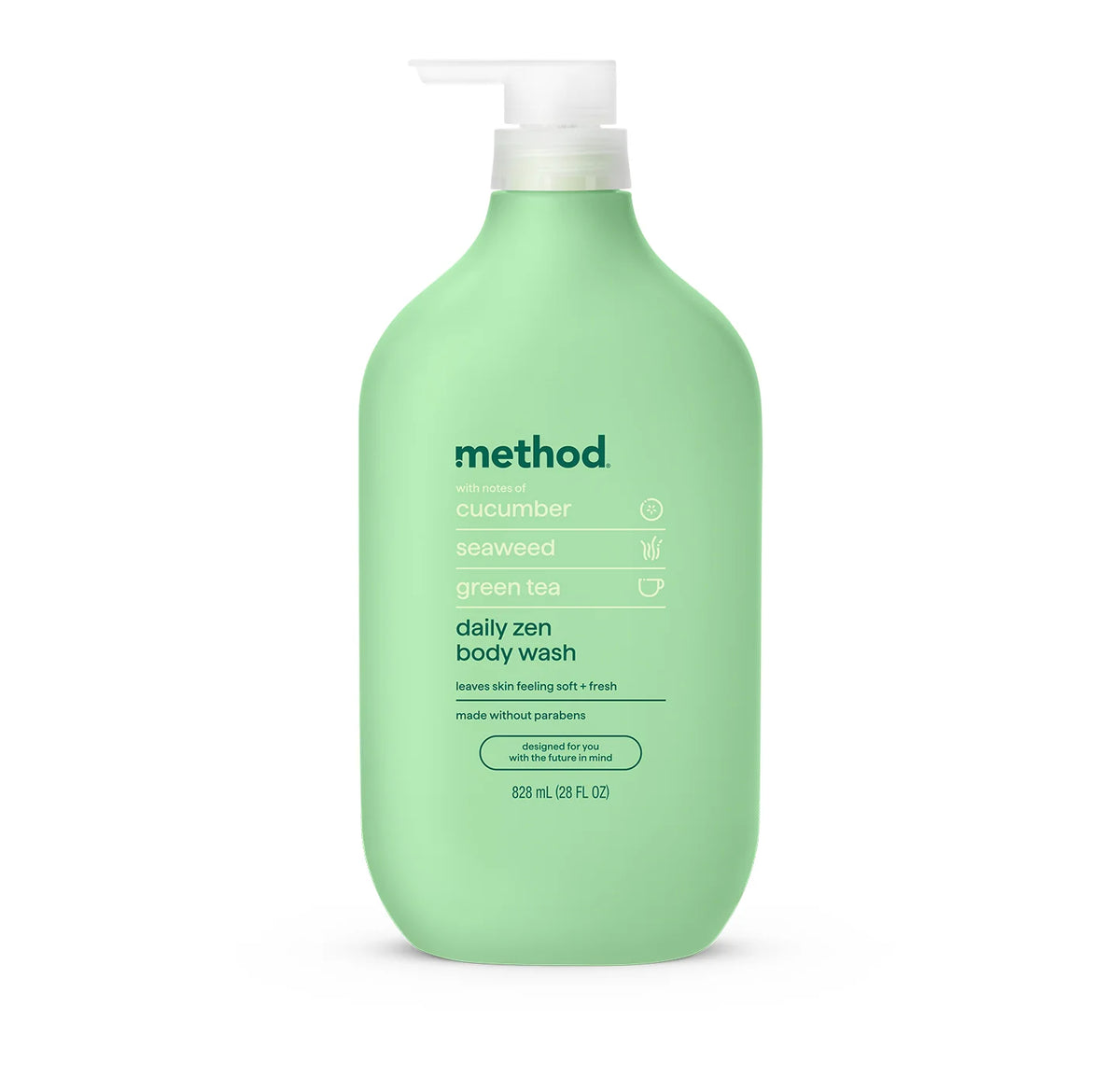 body wash - daily zen, 28 fl oz