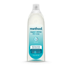 super shine liquid dish soap - dewy daze, 16 fl oz