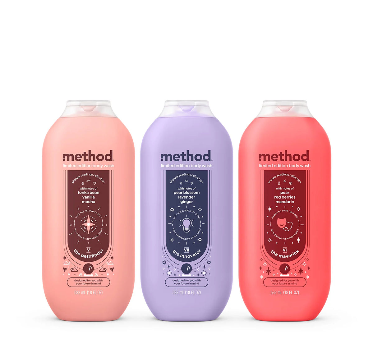 shower readings bundle, 54 fl oz