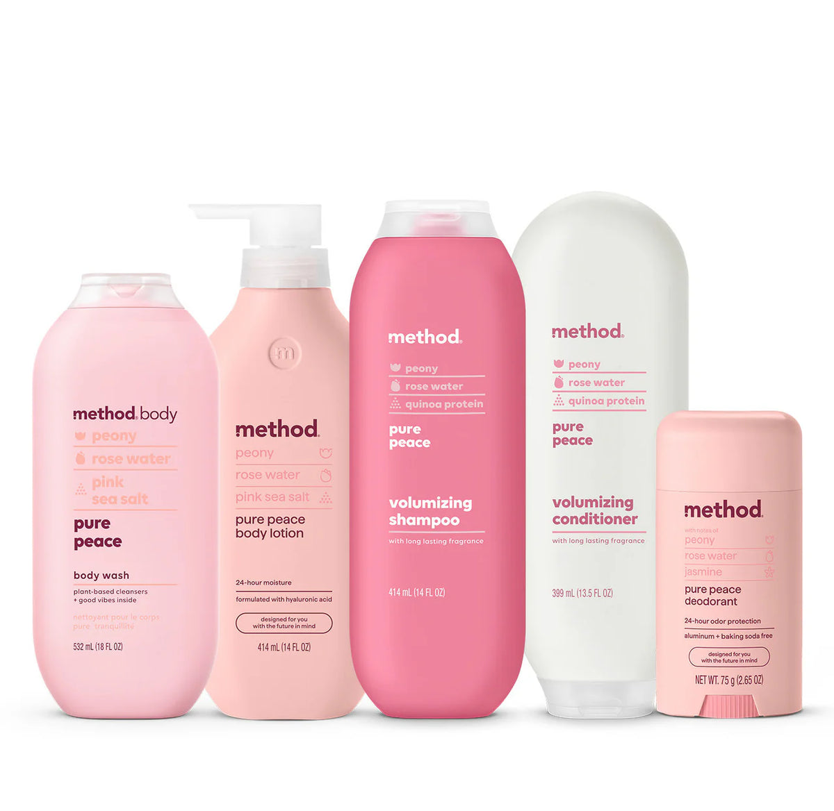 body + hair bundle - pure peace, 62.15 oz